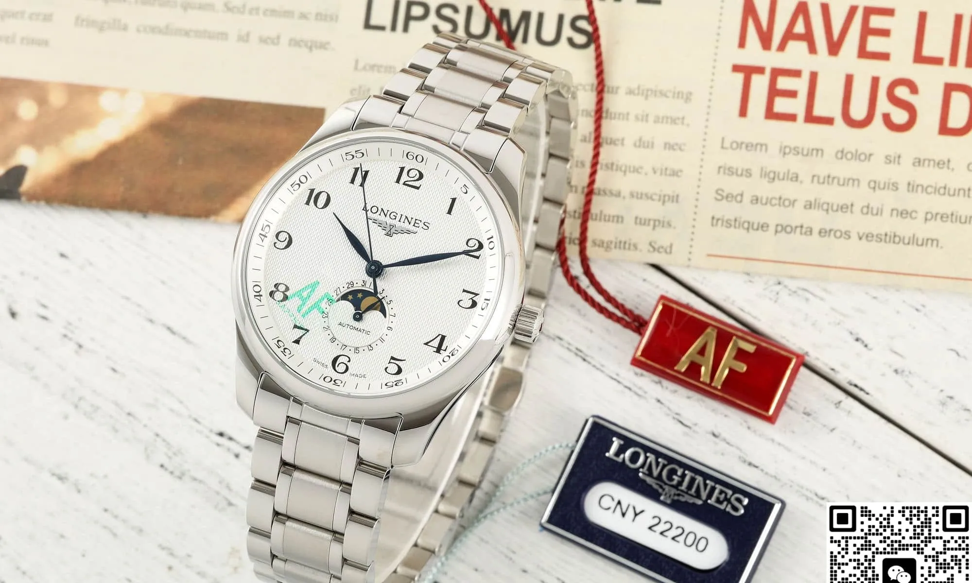 AF Factory Longines Master Collection L2.919.4.78.6 1:1 Best Edition Replica Watch